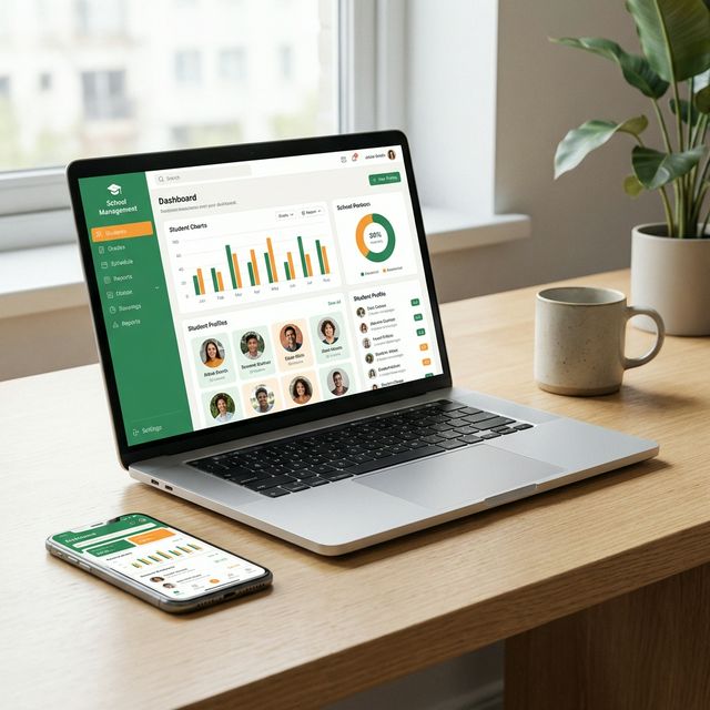 School Dashboard on Devices